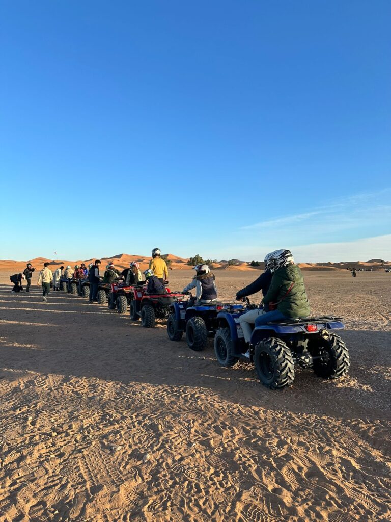 Quad Biking in the Desert